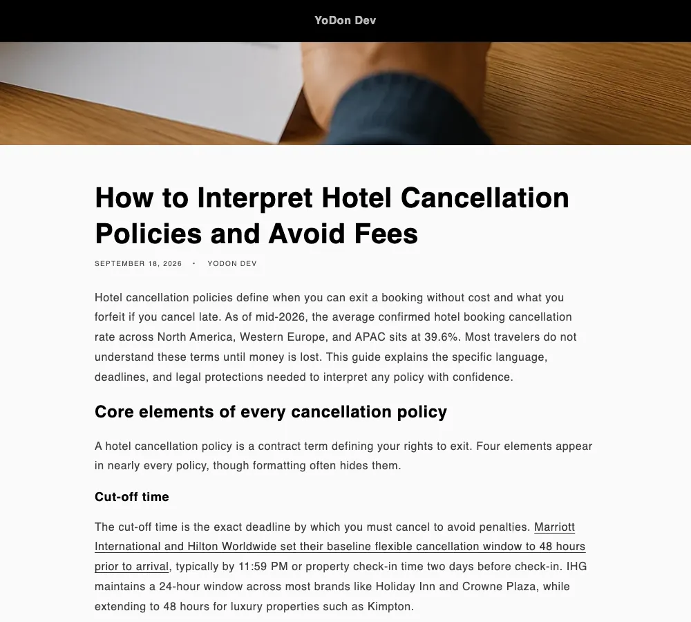 An article BlogTend published to the blog of a Shopify development store: featured image, headings and linked sources in the store's own theme.